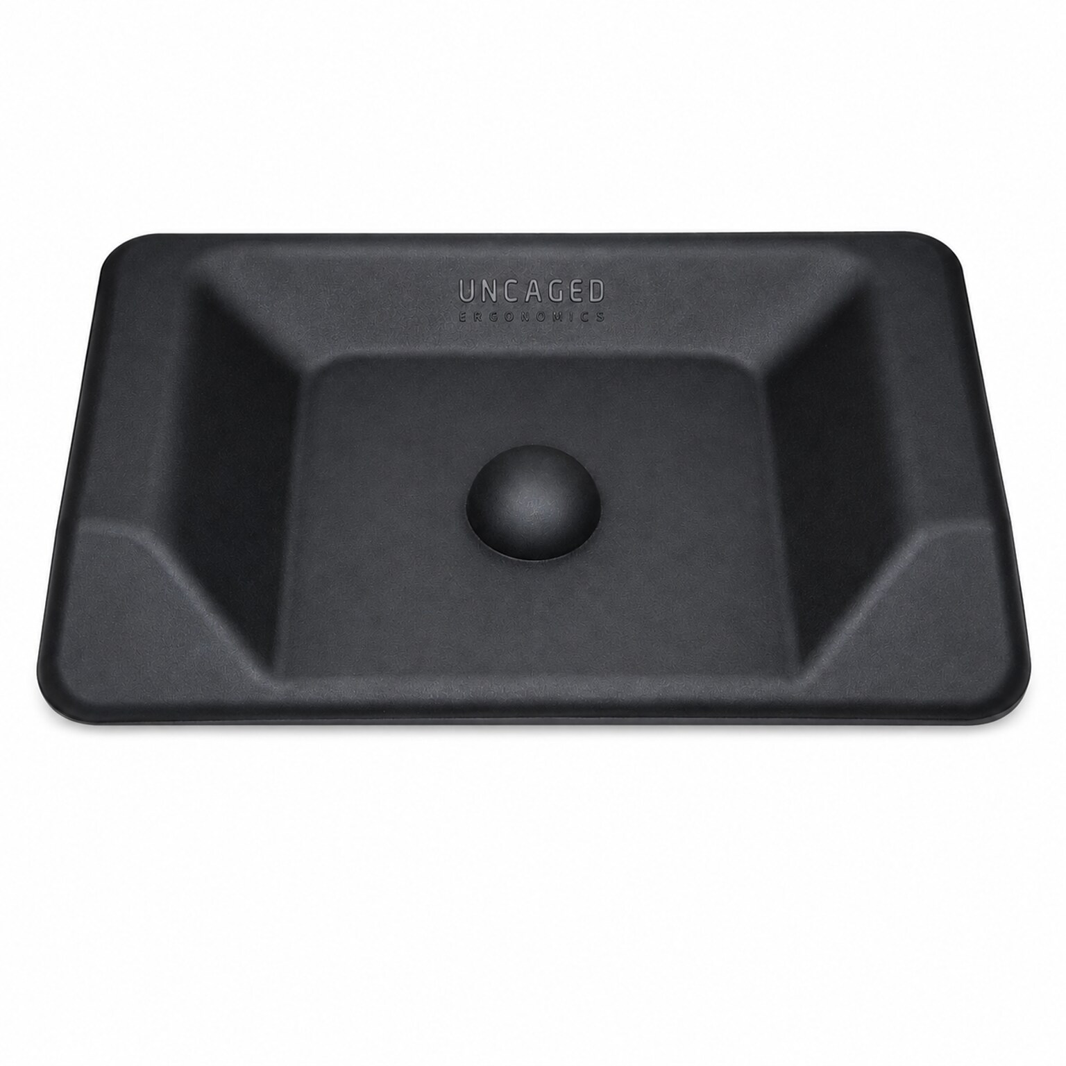 Uncaged Ergonomics Active Standing Anti-Fatigue Floor Mat, 34L x 20W, Black (ASM-B)