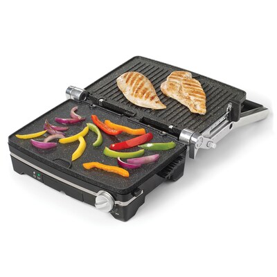 THE ROCK by Starfrit Panini Press w/ Reversible Plates (024505-002-0000)