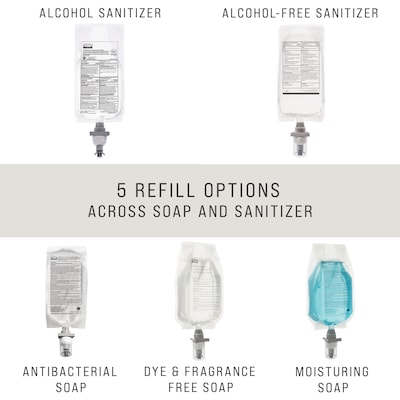 Rubbermaid Foaming Hand Soap Refill for AutoFoam Dispenser, Floral Scent, 4/Carton(FG750112)