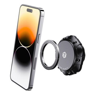 ToughTested Python MagTough Magnetic Glass Windshield and Dash Mount, Black (TT-4S-PYTGM)