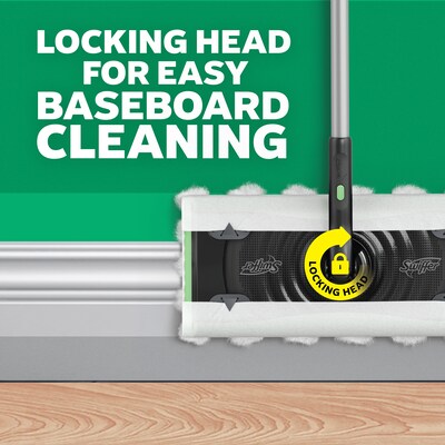 Swiffer Sweep and Mop Deluxe, 2-in-1 Floor Mopping and Sweeping Kit (16413)