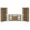 Bush Furniture Key West Console TV Stand, Screens up to 65, Reclaimed Pine (KWS027RCP)