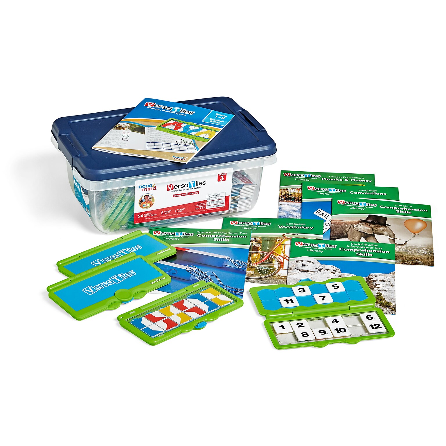 hand2mind VersaTiles Grade 3 Literacy Classroom Kit (85862)