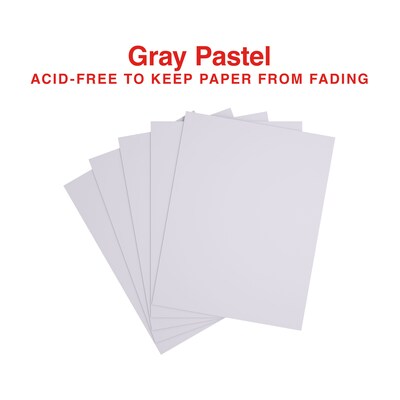 Pastel Colored Copy Paper, 8-1/2x11", Gray
