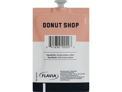 Alterra Donut Shop Coffee Flavia Freshpacks, Medium Roast, 40/Carton (48140)