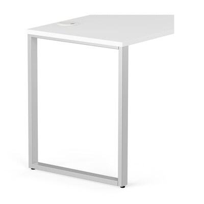 Union & Scale™ Workplace2.0™ 72"W x 24"D Writing Desk, White (UN57475)