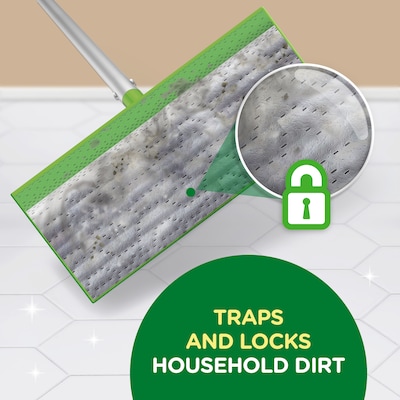 Swiffer Sweeper Wet Mop Cloths, Fresh Scent, White, 24/Pack, 6 Packs/Carton (35155)