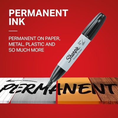 Sharpie Permanent Marker, Chisel Tip, Assorted, 4/Set (38254PP/2184826)