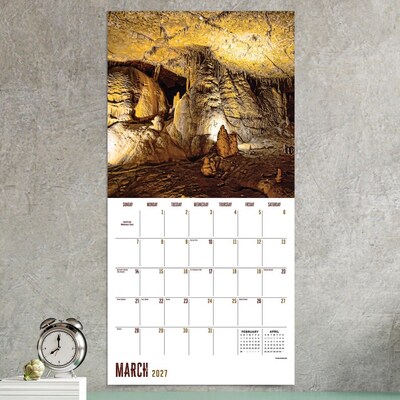 2027 TF Publishing Indiana 12" x 12" Monthly Wall Calendar, Multicolored (27-1038)