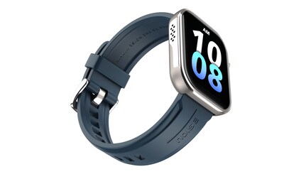 Noise Pro 6 Max Smartwatch with Intelligent AI and Endless AI Watch Faces, Blue (NBXP010TITBLU)
