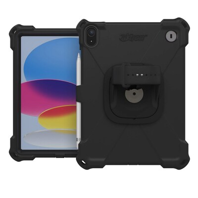 The Joy Factory aXtion Bold MPS 10.9" & 11" Lockable Rugged Case for iPad 10th Gen & (A16), Black (CWA653KL)