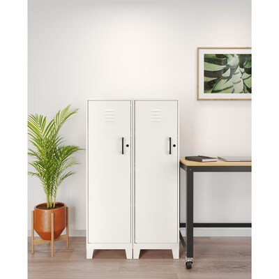 Space Solutions 49.38 Pearl White Storage Locker (25226)