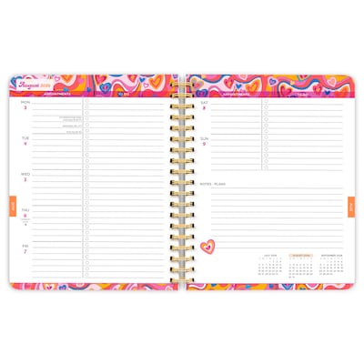 2026-2027 Plato House of Turnowsky 6" x 7.75" Academic Weekly Desk Planner, Paperboard Cover (9798330708147)