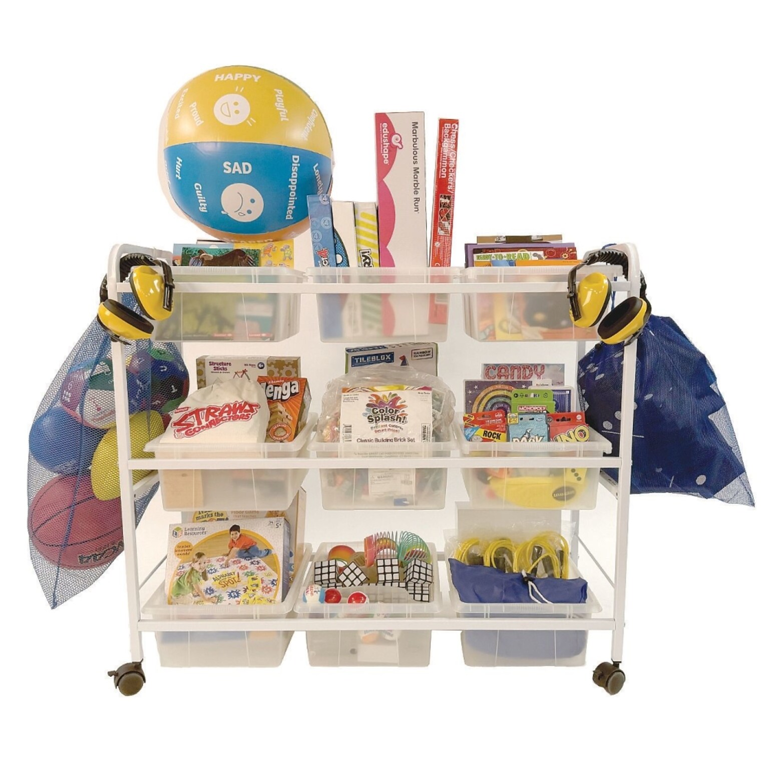 S&S Learn & Go After School Cart, Assorted Colors (RS606)
