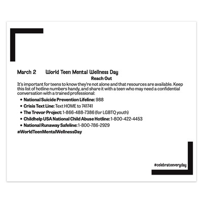 2026 BrownTrout National Day 6.06" x 5.13" Day-to-Day Calendar (9781529854640)
