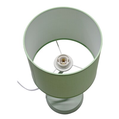 Simple Designs Abstract 17.13" LED Table Lamp, Green (LT1172-GRN)