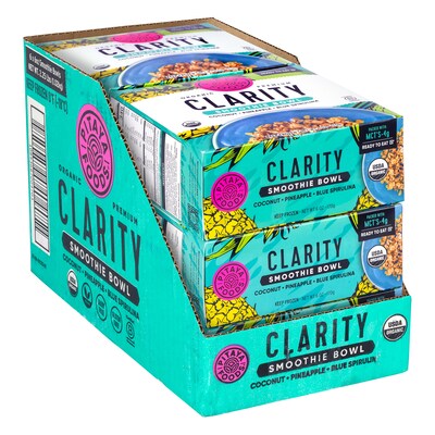 Pitaya Foods Organic Smoothie Bowl, Clarity, 6 oz, 6/Pack (220-02482)