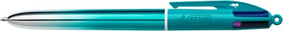 BIC 4-Color Smooth Retractable Ballpoint Pen, Assorted Ink, 2/Pack (MMSGP2-AST)
