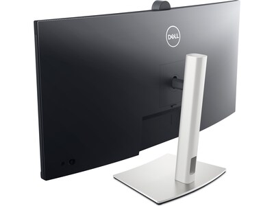 Dell 34" Curved 60Hz LCD Video Conferencing Monitor, Black/Silver (DELL-P3424WEB)