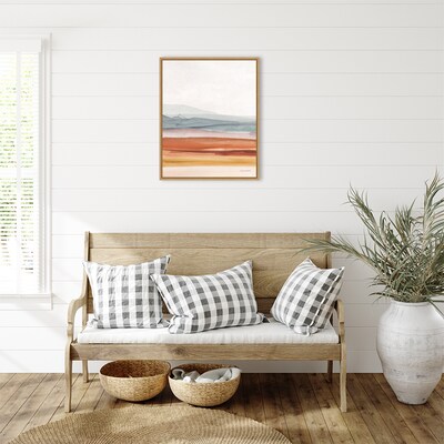 Amanti Art Sierra Hills 03 by Lisa Audit Framed Canvas Wall Art Print, 23" x 28" (A42675515967)