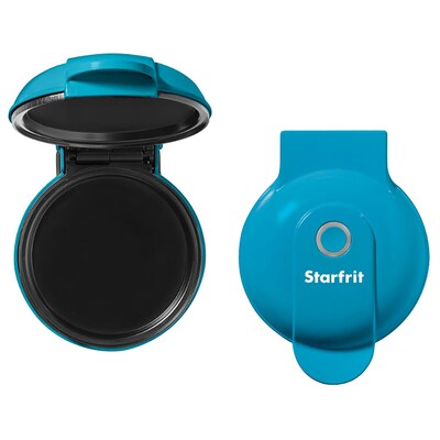 Starfrit 4 Electric Mini Pancake Maker, Blue (024724-006-0000)