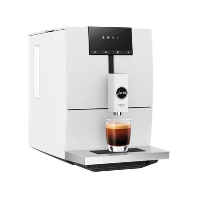 JURA ENA 4 Coffee & Espresso Machine Combination, Full Nordic White (15519)