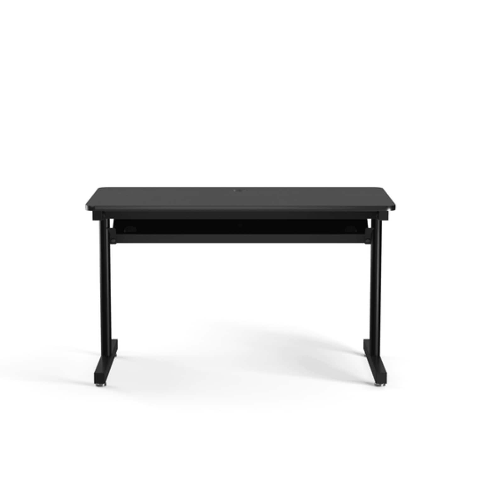 VersaDesk 48W Basic Computer Table, Black (BCT4824-BB)