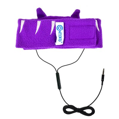 Contixo H1 Adjustable Fleece Headband Headphones, Cat (CNXH1CAT)