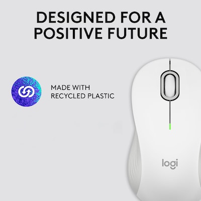Logitech Signature M550 Wireless Optical Mouse, Off-White (910-006592)