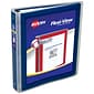 Avery Flexi-View Heavy Duty 1 1/2" 3-Ring View Binders, Navy Blue (17638)