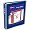 Avery Flexi-View Heavy Duty 1 1/2 3-Ring View Binders, Navy Blue (17638)