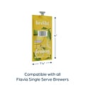 THE BRIGHT TEA CO. Lemon Herbal Tea FLAVIA Freshpacks, 100/Carton (B502)