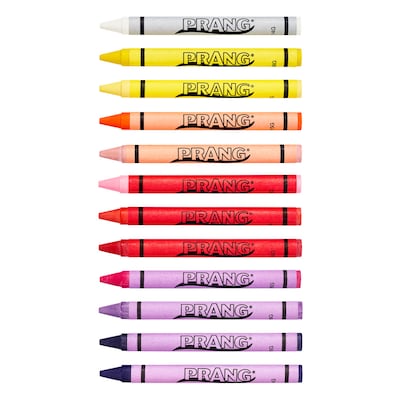 Prang Standard Crayons, Assorted Color, 24/Box (00400)