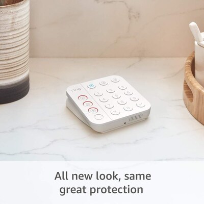 Ring Alarm Wireless Security System (2nd Gen), White (B07ZDTXJ93)