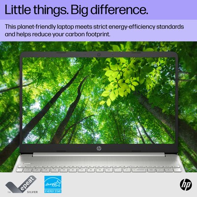 HP 15-dy2713st 15.6" Laptop, Intel Core i3-1125G4, 8GB Memory, 256GB SSD, Windows 11 (7H384UA#ABA)