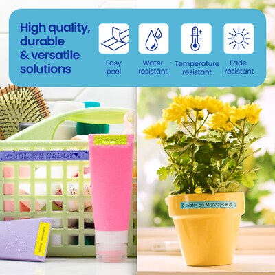 Brother Genuine P-touch Btag Black on Orange Label Tape, 1/2 in x 13.1 ft (12 mm x 4 m) (BTAGT31)