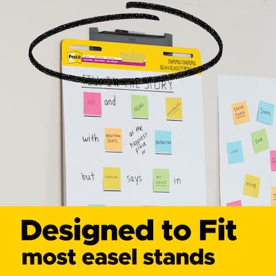 Post-it Super Sticky Wall Easel Pad, 25" x 30", 20 Sheets/Pad, 3 Pads/Pack (559 VAD20 3PK)