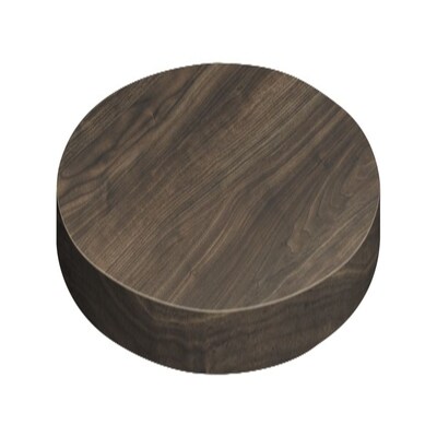 HON Between Table Top, Round, 36D, Florence Walnut Finish, Florence Walnut Edgeband (HONBTRND36NFWRO)