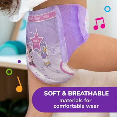 Huggies Pull-Ups Potty Training Pants, Girls 3T-4T, 84/Carton (45269)