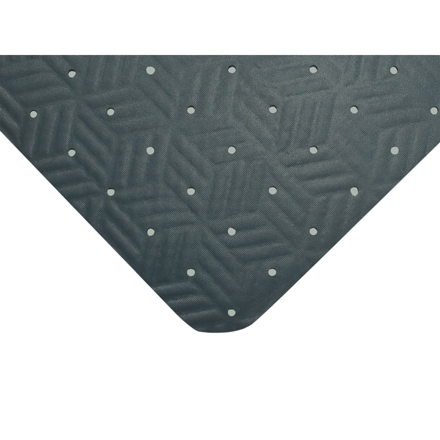 M + A Matting Wet Step Anti-Fatigue Commercial Drainage Floor Mat, 3 x 5, Gray (789235007)