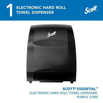 Scott Essential Hardwound Paper Towel Dispenser, Black (48860)