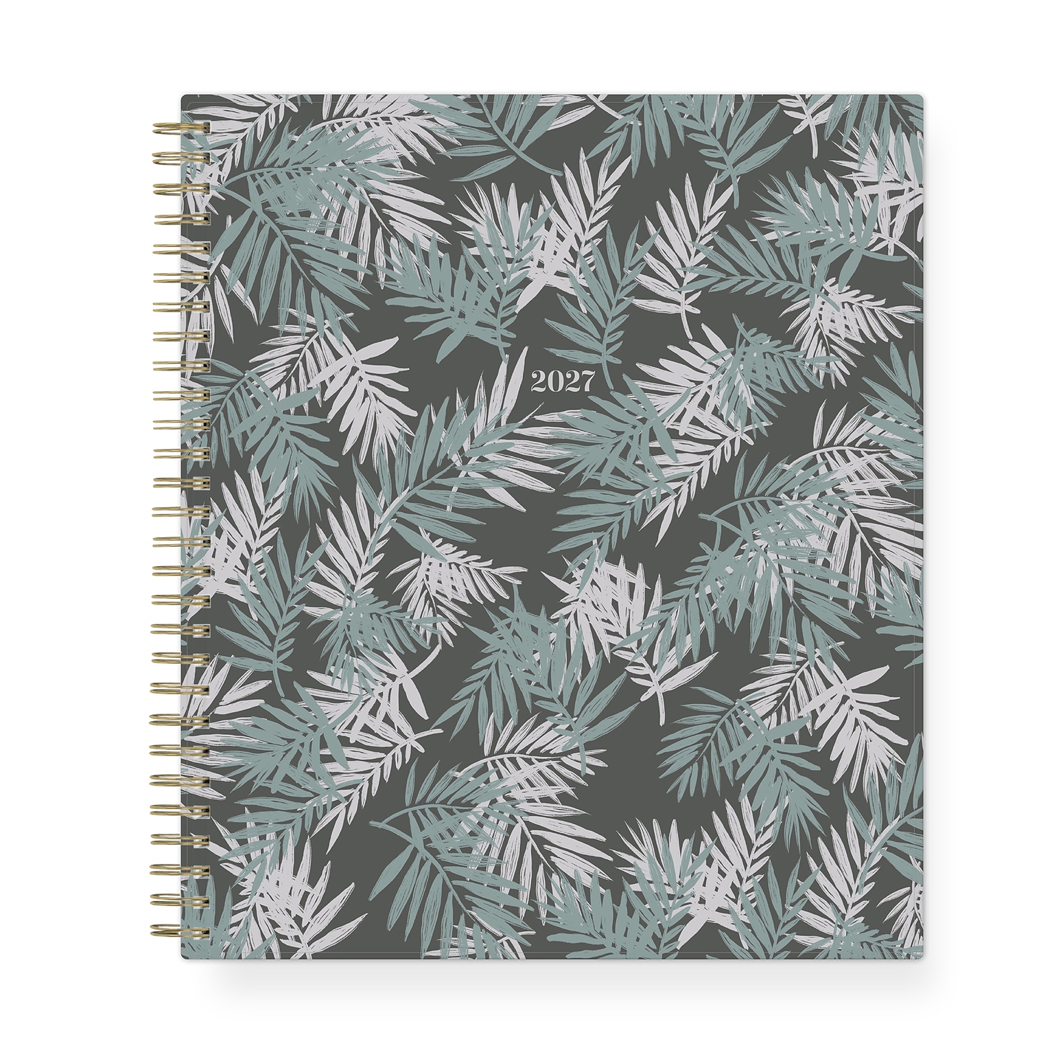 2027 Blue Sky 8 x 10 Monthly Planner, Green (164028)
