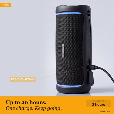 Treblab HD77 Outdoor Rugged Wireless Speaker