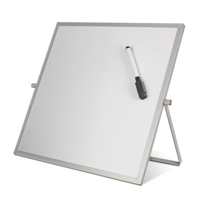 Flipside Double Sided Magnetic Dry-Erase Mobile Whiteboard Flip Easel, 12 x 12 (FLP50005)