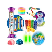 hand2mind Sensory Fidget Toy Kit, Assorted Colors (93599)
