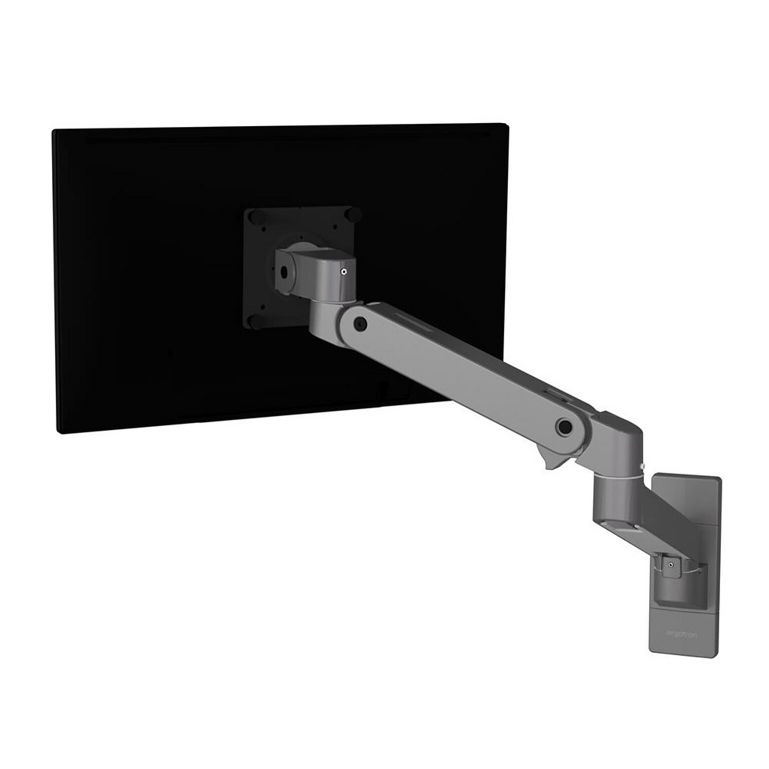 Ergotron LX Pro Adjustable Single Monitor Arm Wall Mount, Up to 34, Dark Gray (45-683-293)