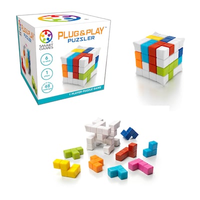 Smart Games Plug & Play Puzzler, Assorted Colors (SG-502US)