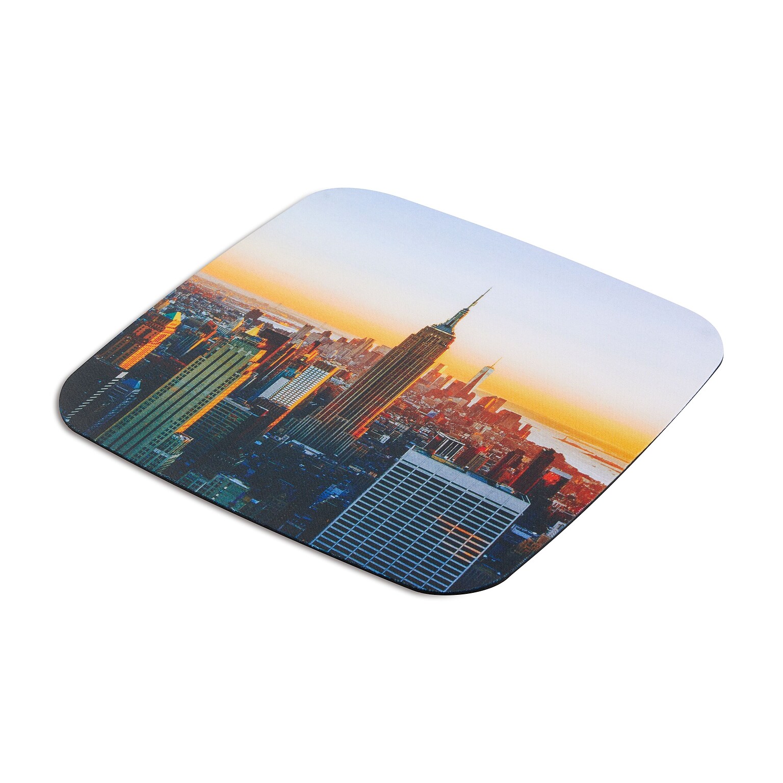 Quill Brand® Fashion Mouse Pad, Cityscape