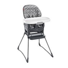 Fisher-Price Deluxe High Chair, Gray Tribal