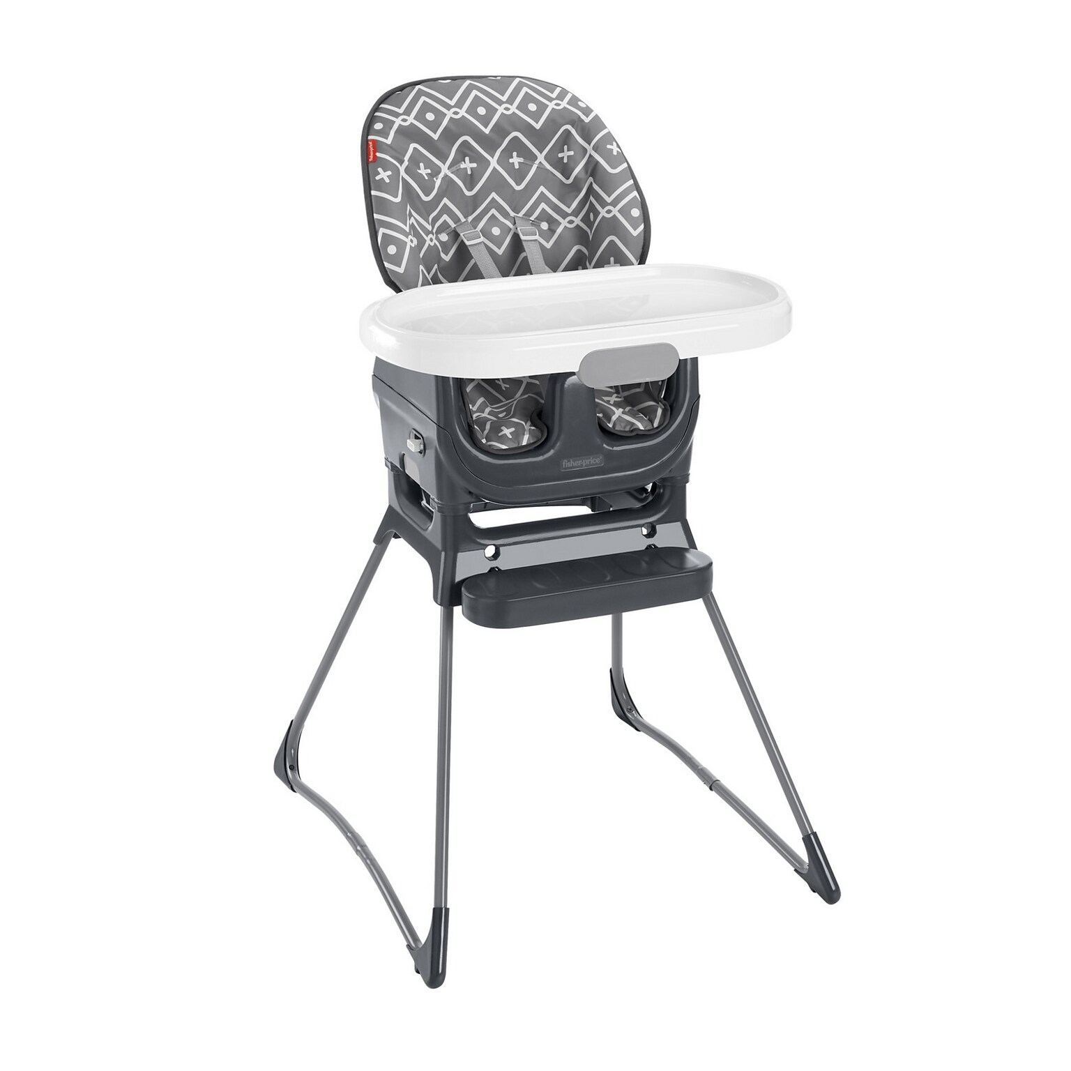 Fisher-Price Deluxe High Chair, Gray Tribal